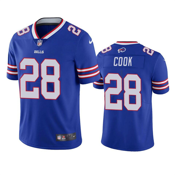 Youth Buffalo Bills #28 James Cook Blue Vapor Untouchable Limited Stitched Jersey